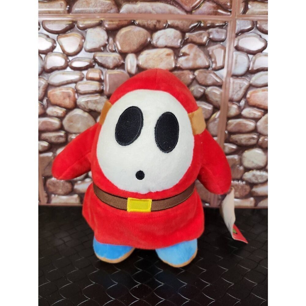 Shy Guy Plush Toy Super Mario Bros. NWT #B12